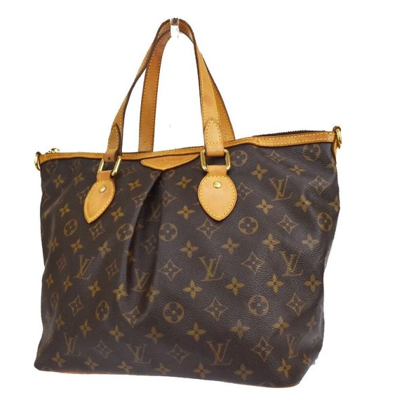 Authenticity Guaranteed LOUIS VUITTON LV Palermo PM 2Way Hand Bag Monogram - Picture 1 of 11